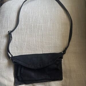 Free People Black Crossbody Bag